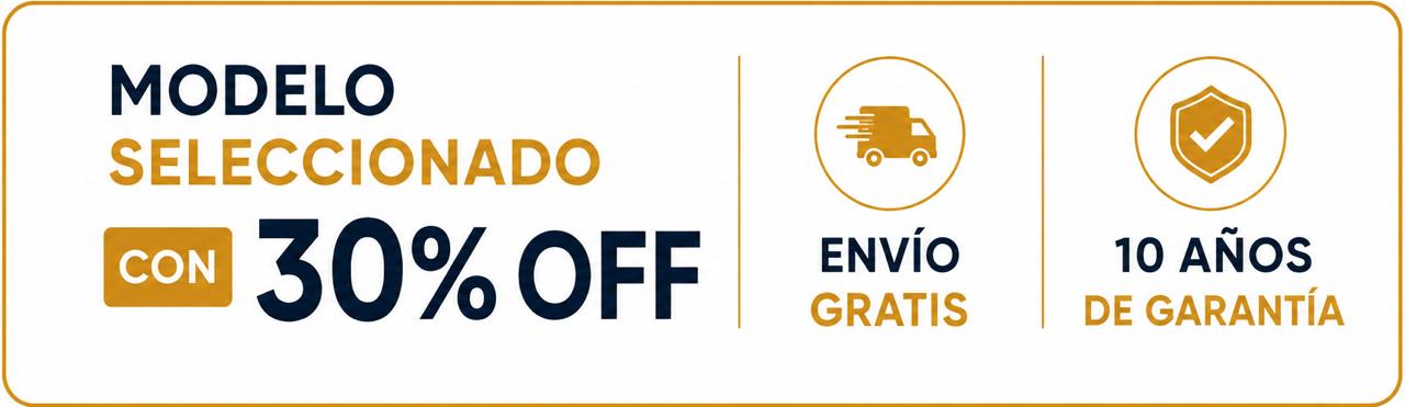 Modelo seleccionado con 30% OFF
